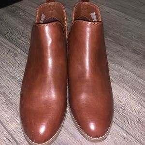 Womens Brown Booties